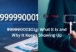 99999000101g: What It Is and Why It Keeps Showing Up