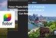 fotor photo editor
