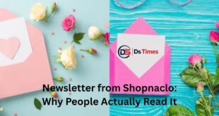 newsletter from shopnaclo