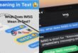 what does imsg mean in text