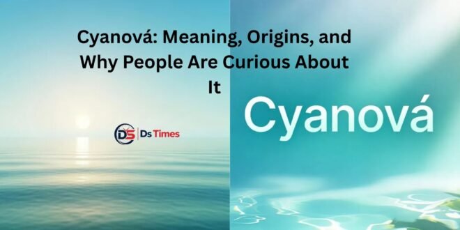 cyanová